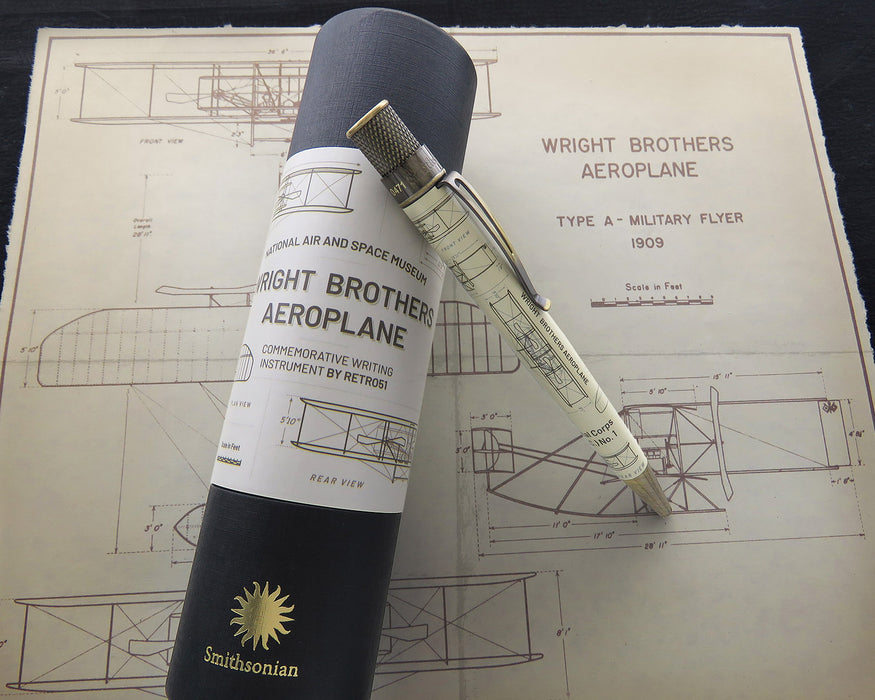 Retro 51 Smithsonian Wright Brothers Aeroplane Rollerball Pen