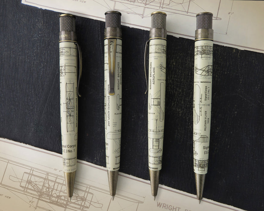 Retro 51 Smithsonian Wright Brothers Aeroplane Rollerball Pen