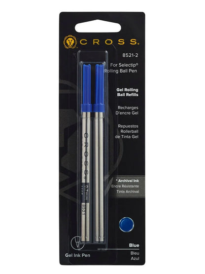 Cross Selectip® Gel Rollerball Refills Blue 2 Pack