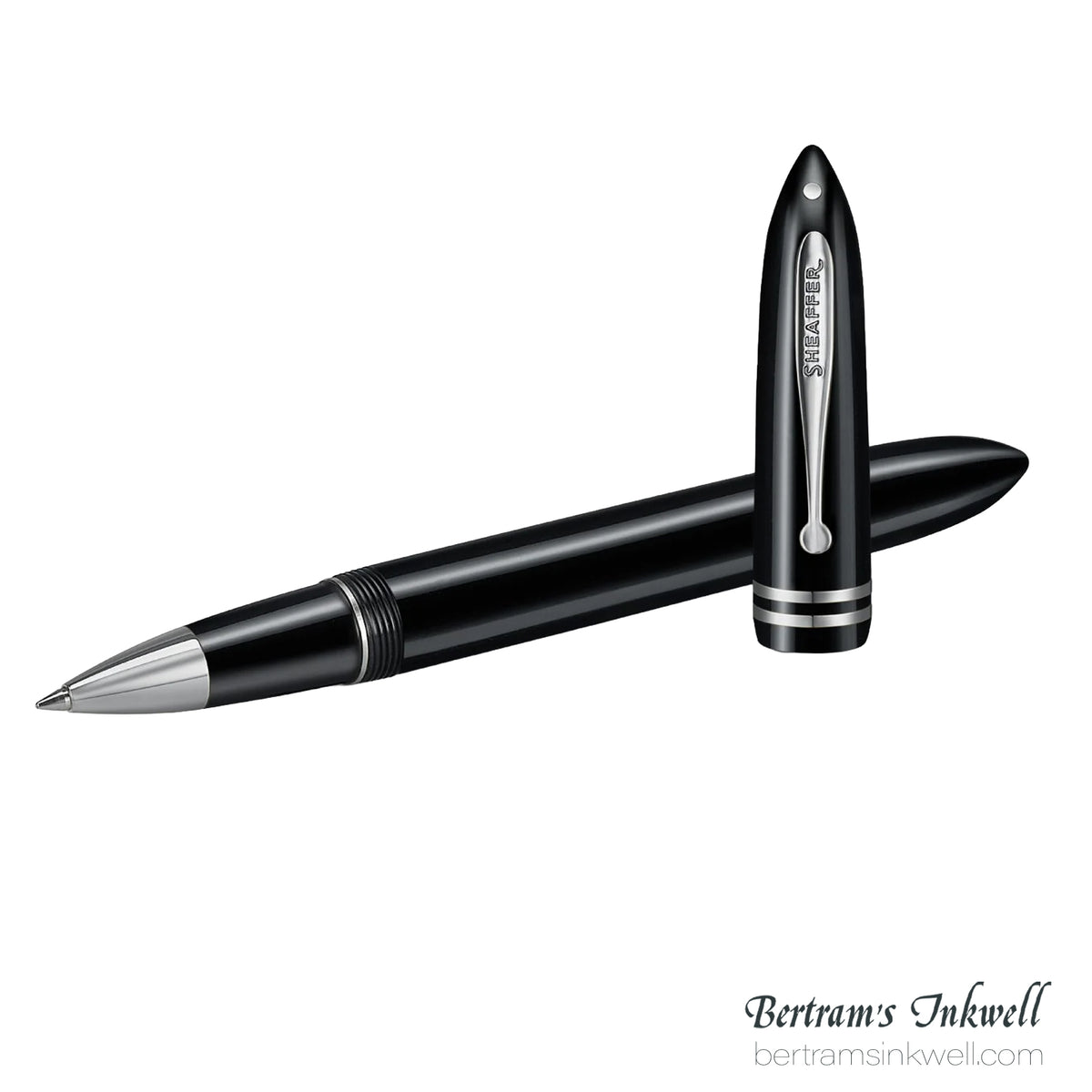 Sheaffer Balance III E892 Glossy Black & Chrome Trim Rollerball
