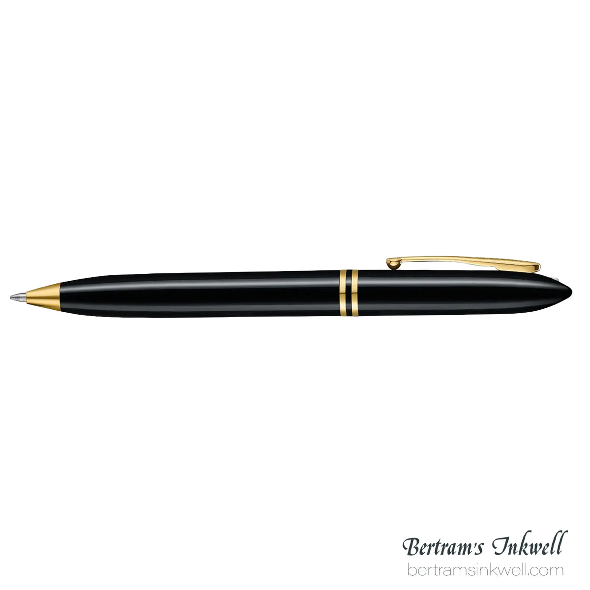 Sheaffer Balance III E893 Glossy Black & Gold Trim Ballpoint