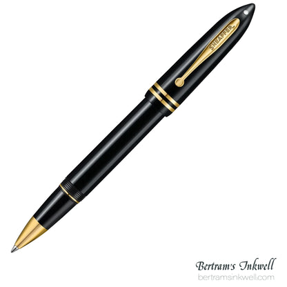 Sheaffer Balance III E893 Glossy Black & Gold Trim Rollerball