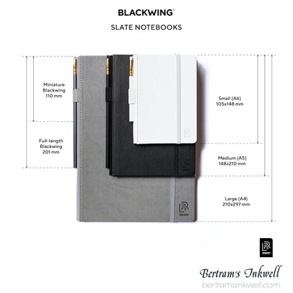 Blackwing Medium A5 Slate Notebook - Black