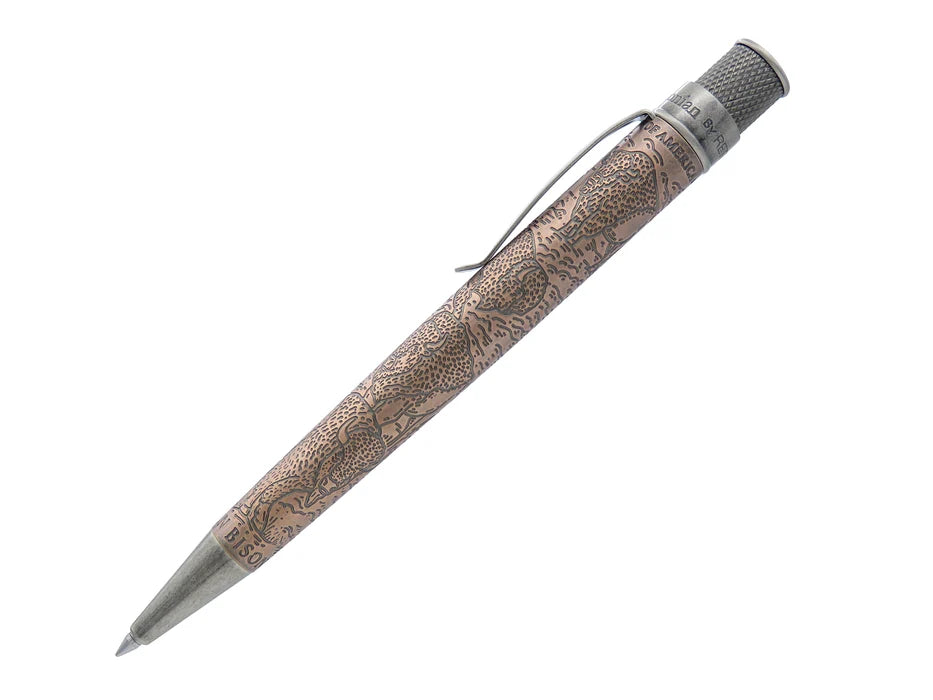 Retro 51 Smithsonian Bison: Standing Strong Rollerball Pen