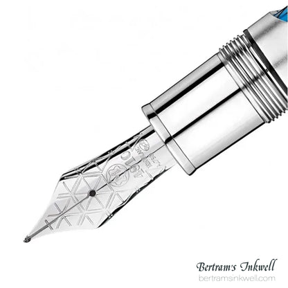 Montblanc Meisterstück Solitaire Blue Hour Skeleton 149 Fountain Pen 113035, 2015