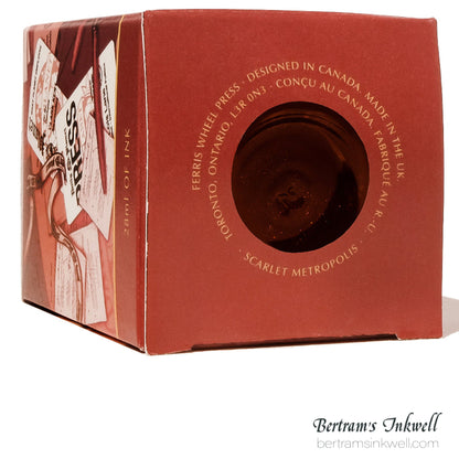 Ferris Wheel Press x Warner Bros Superman - Scarlet Metropolis - 10ml Ink Bottle