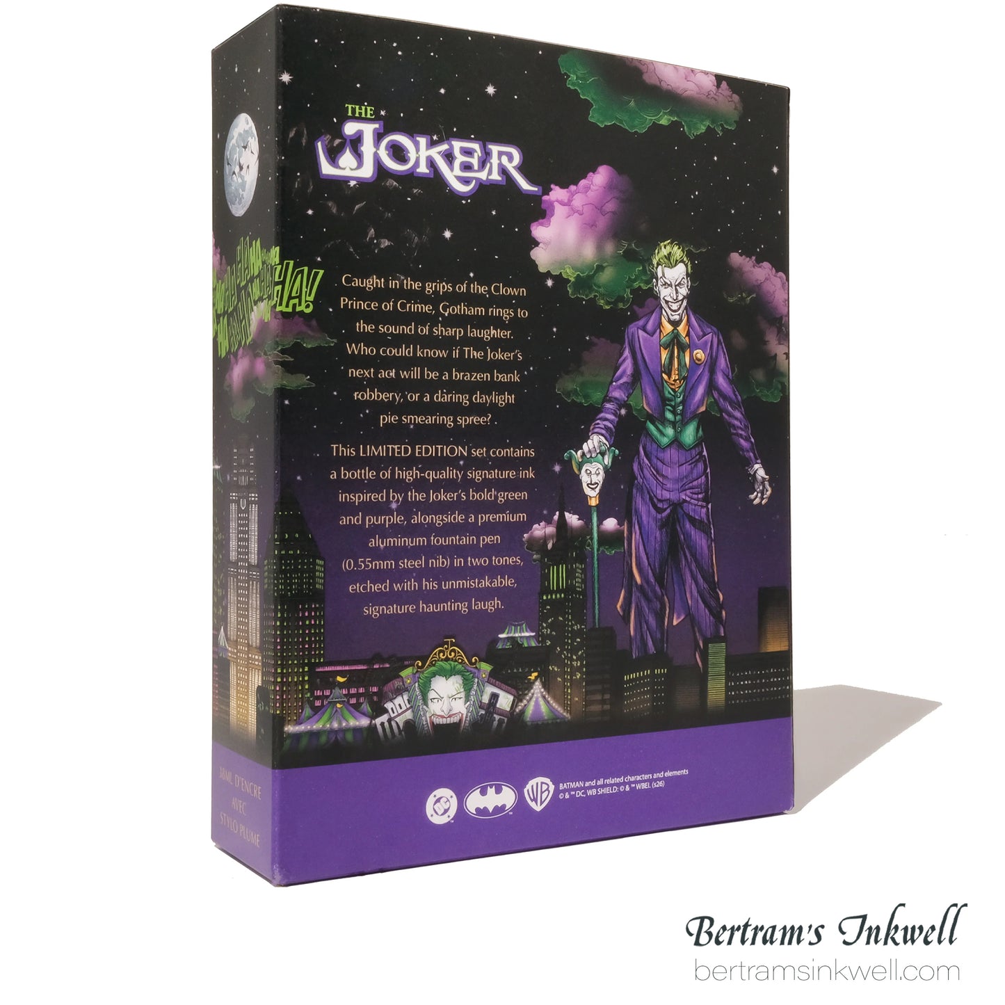 Ferris Wheel Press x The Joker Marquise Fountain Pen and 38ml Ink Set