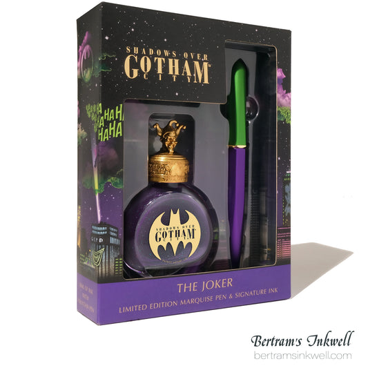 Ferris Wheel Press x The Joker Marquise Fountain Pen and 38ml Ink Set