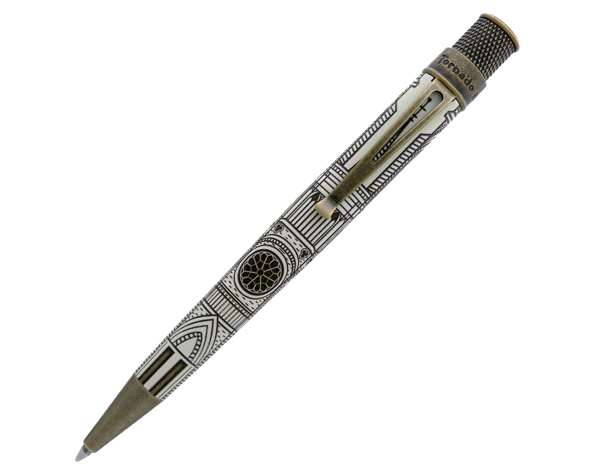 Retro 51 Tornado Vintage Metalsmith - Cathedral Rollerball Pen