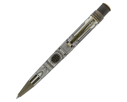 Retro 51 Tornado Vintage Metalsmith - Cathedral Rollerball Pen