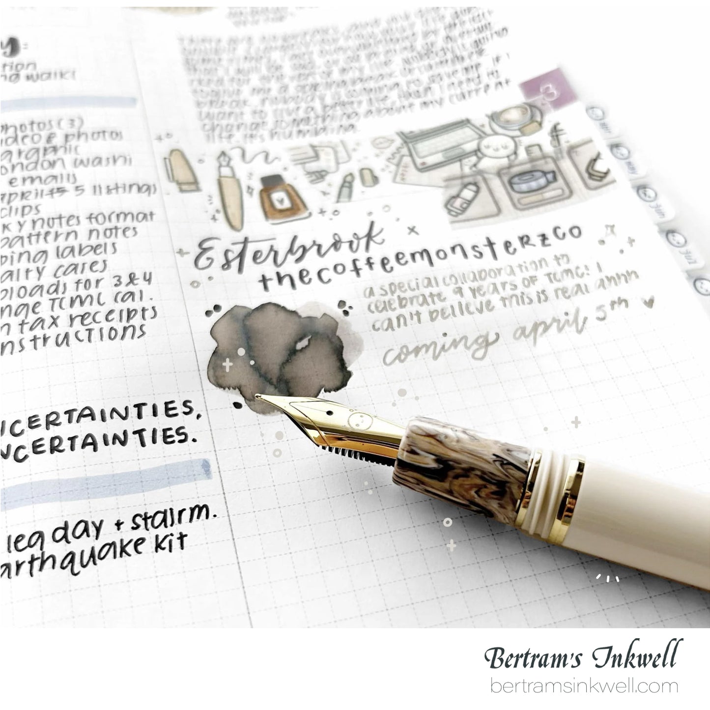 Esterbrook The Coffee Monsterz CO Regular Size Limited Edition Fountain Pen