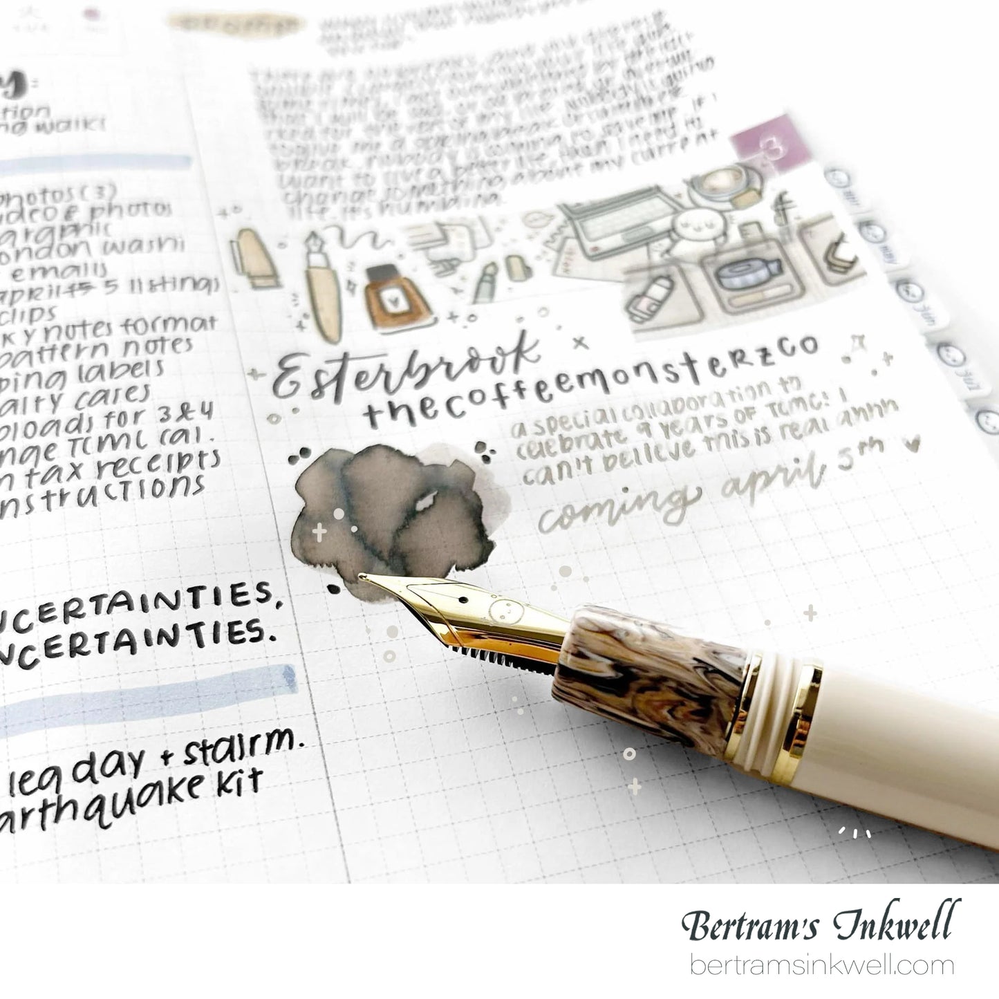 Esterbrook The Coffee Monsterz CO Regular Size Limited Edition Fountain Pen