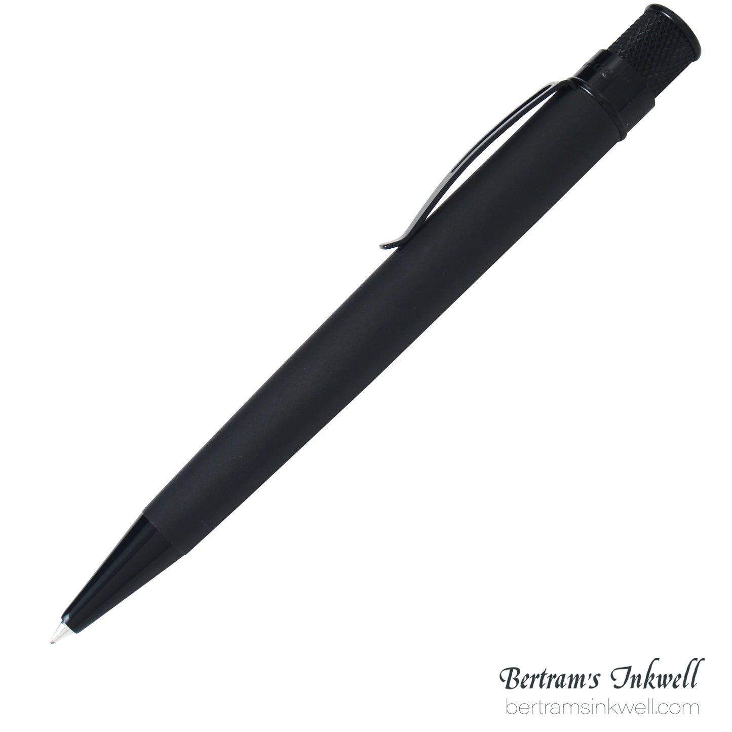 Retro 51 Tornado™ Deluxe Stealth Tornado - Matte Black Rollerball