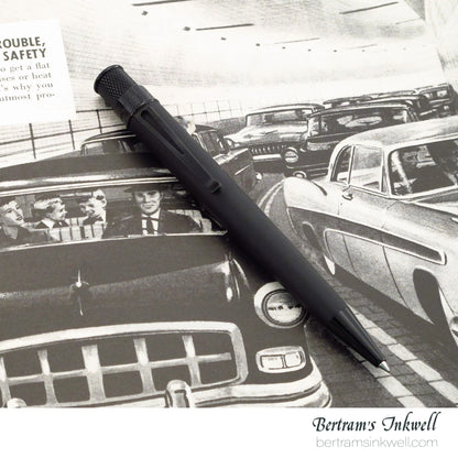 Retro 51 Tornado™ Deluxe Stealth Tornado - Matte Black Rollerball