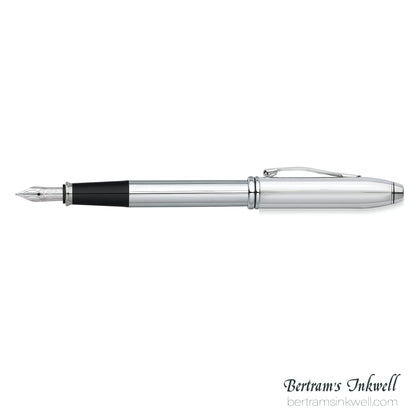 Cross Townsend® Lustrous Chrome Stainless-Steel Fountain Pen
