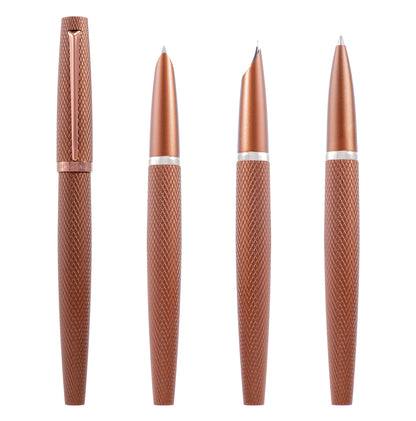 Diplomat Viper Brown Guilloche Fountain Pen