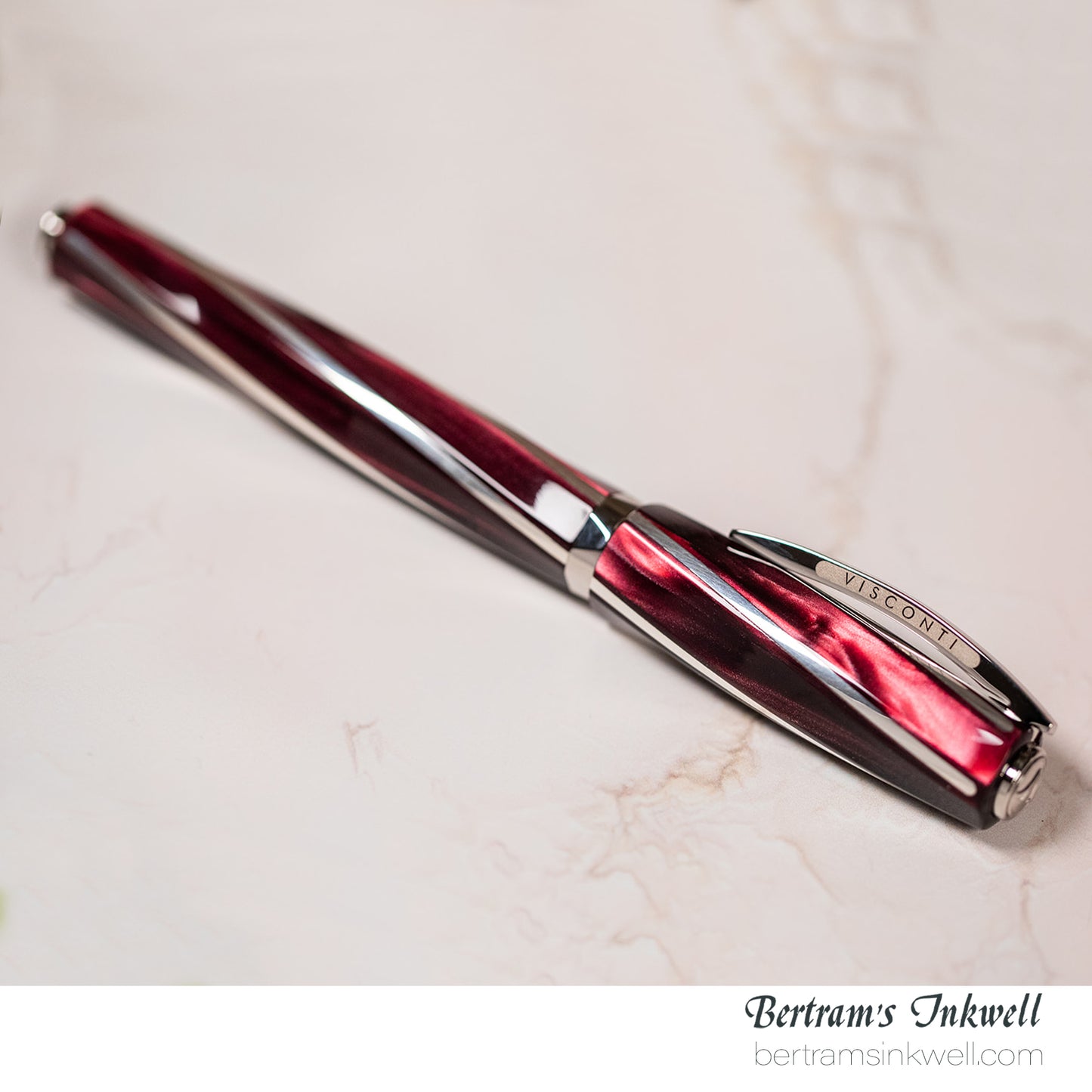 Visconti Divina Elegance Bordeaux Fountain Pen