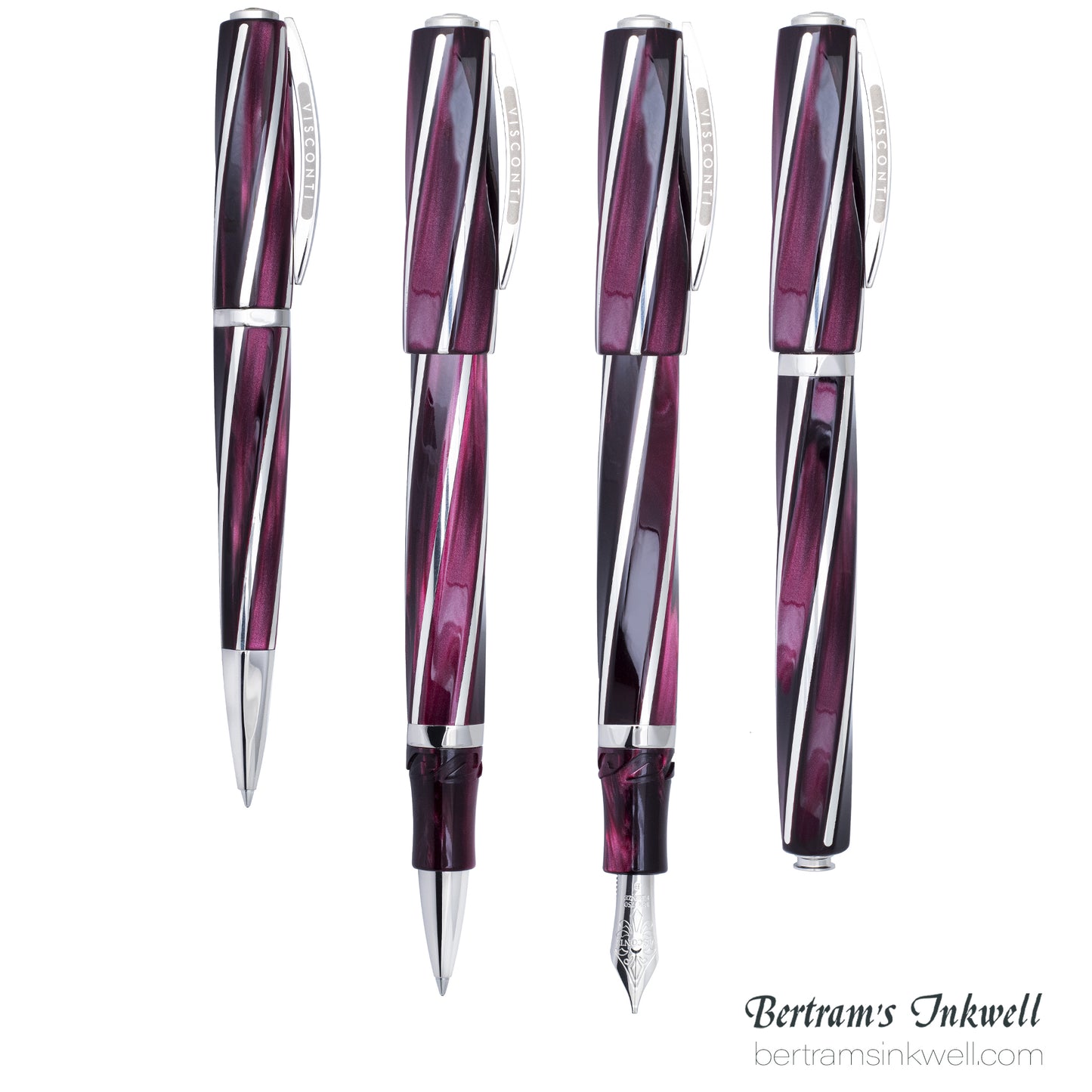 Visconti Divina Elegance Bordeaux Fountain Pen