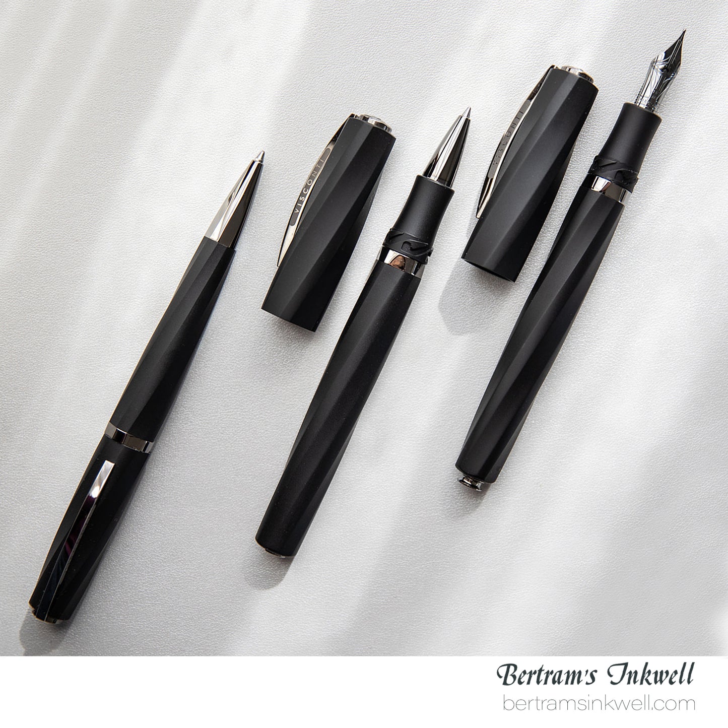 Visconti Divina Matte Black Ballpoint