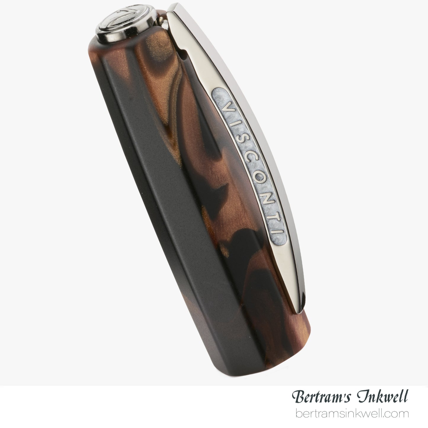 Visconti Medici Briarwood Ruthenium Trim Oversize Rollerball