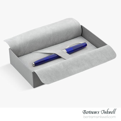Visconti Michelangelo Translucent Blue Fountain Pen