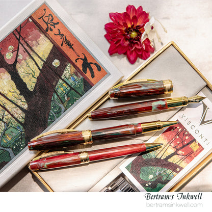 Visconti Van Gogh Flowering Plum Orchard Fountain Pen