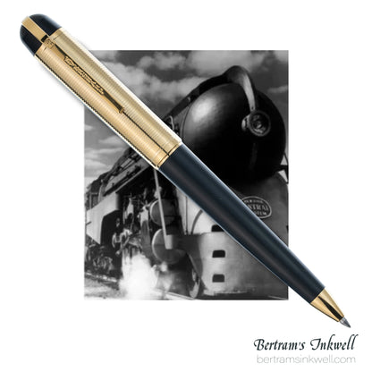 Wahl-Eversharp Skyline Black Gold Trim Ballpoint