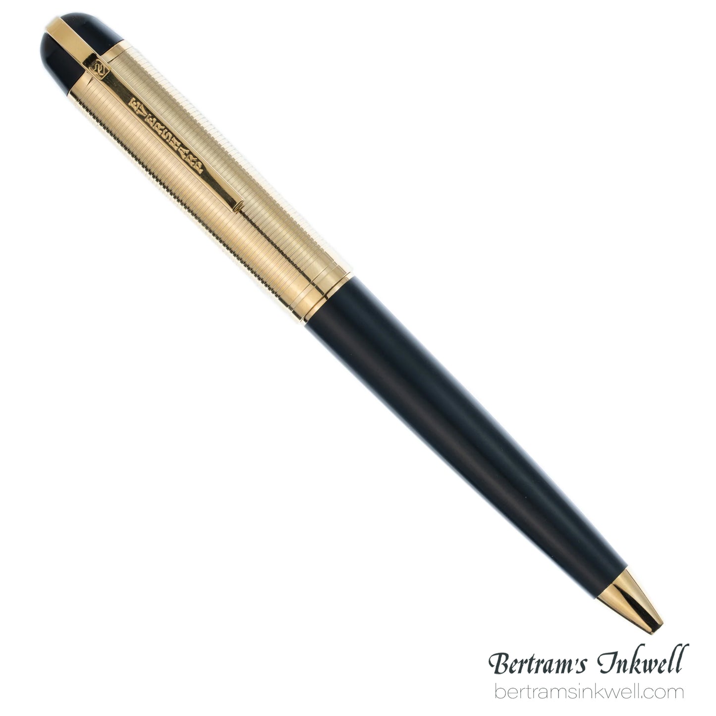 Wahl-Eversharp Skyline Black Gold Trim Ballpoint