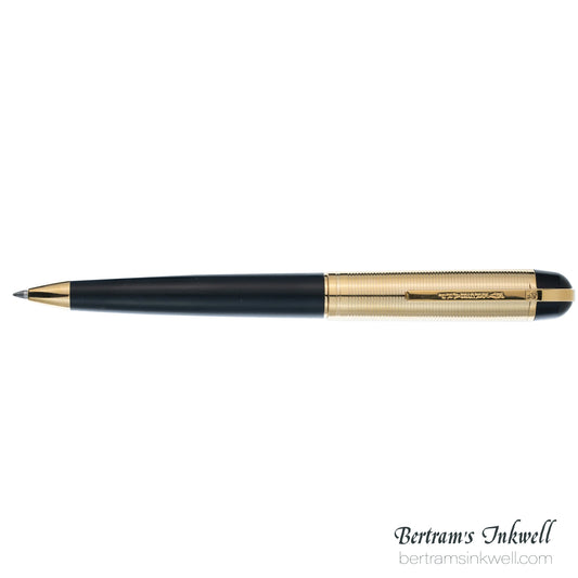 Wahl-Eversharp Skyline Black Gold Trim Ballpoint