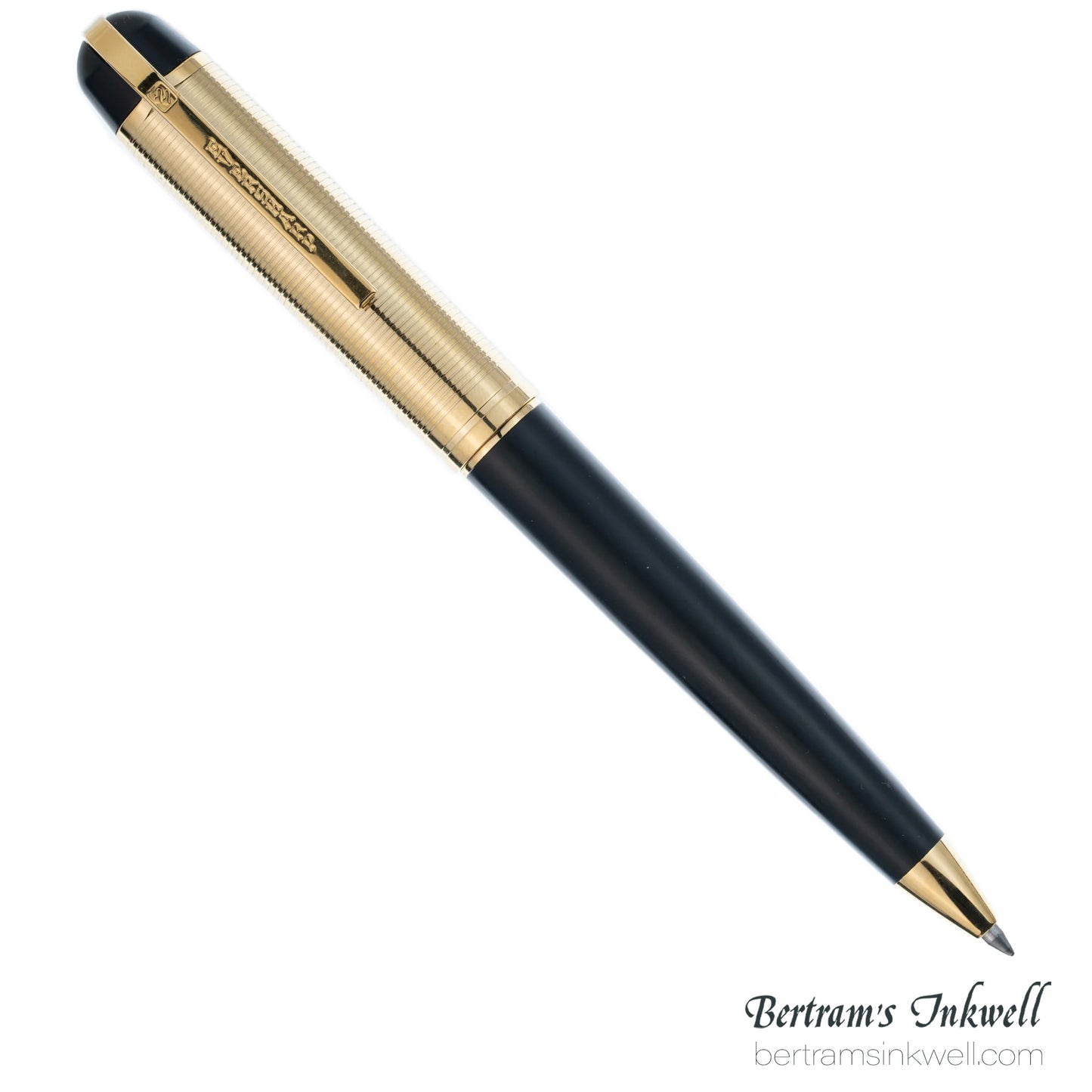 Wahl-Eversharp Skyline Black Gold Trim Ballpoint