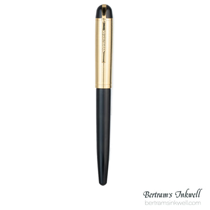 Wahl-Eversharp Skyline Black Gold Trim Fountain Pen