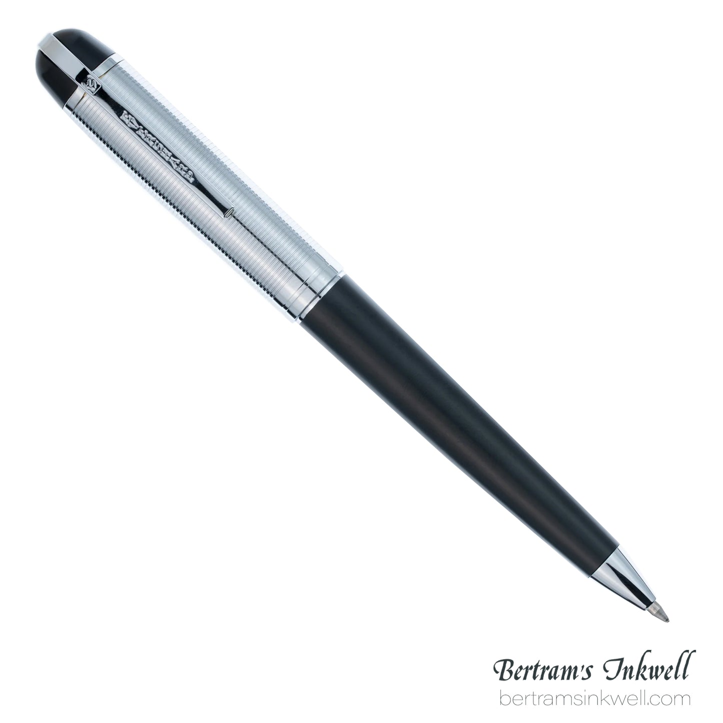 Wahl-Eversharp Skyline Black Silver Trim Ballpoint