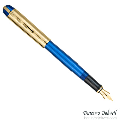 Wahl-Eversharp Skyline Blue Gold Trim Fountain Pen