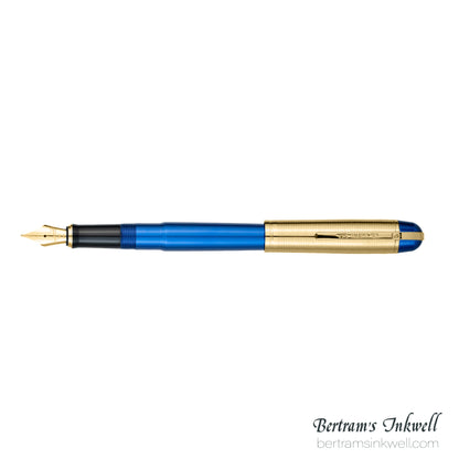 Wahl-Eversharp Skyline Blue Gold Trim Fountain Pen