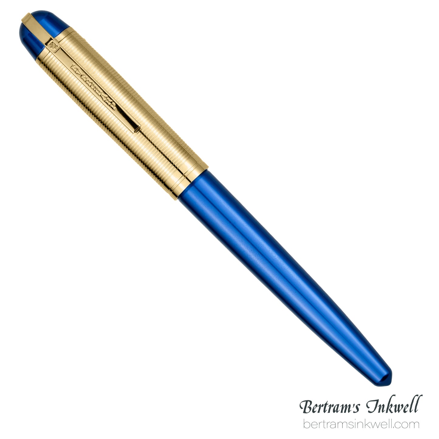 Wahl-Eversharp Skyline Blue Gold Trim Fountain Pen