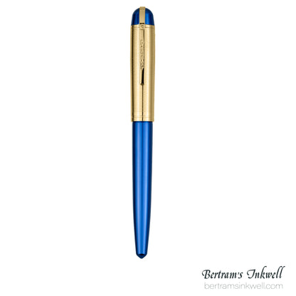 Wahl-Eversharp Skyline Blue Gold Trim Fountain Pen