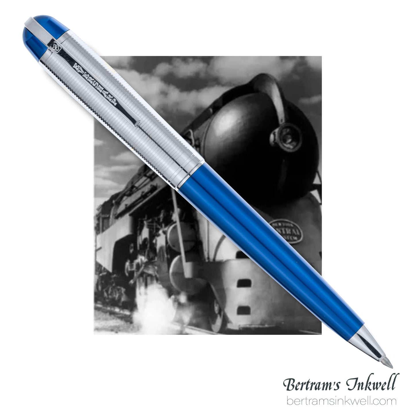 Wahl-Eversharp Skyline Blue Silver Trim Ballpoint