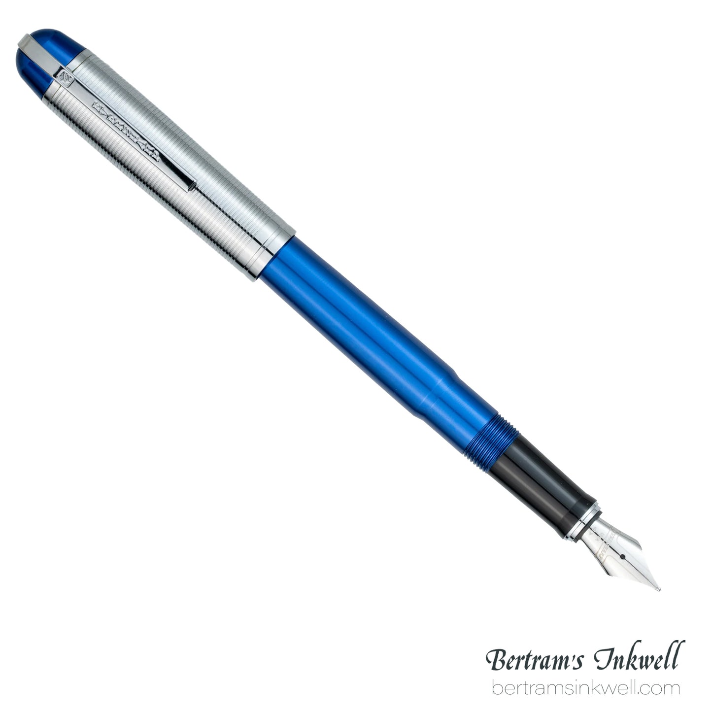 Wahl-Eversharp Skyline Blue Silver Trim Fountain Pen