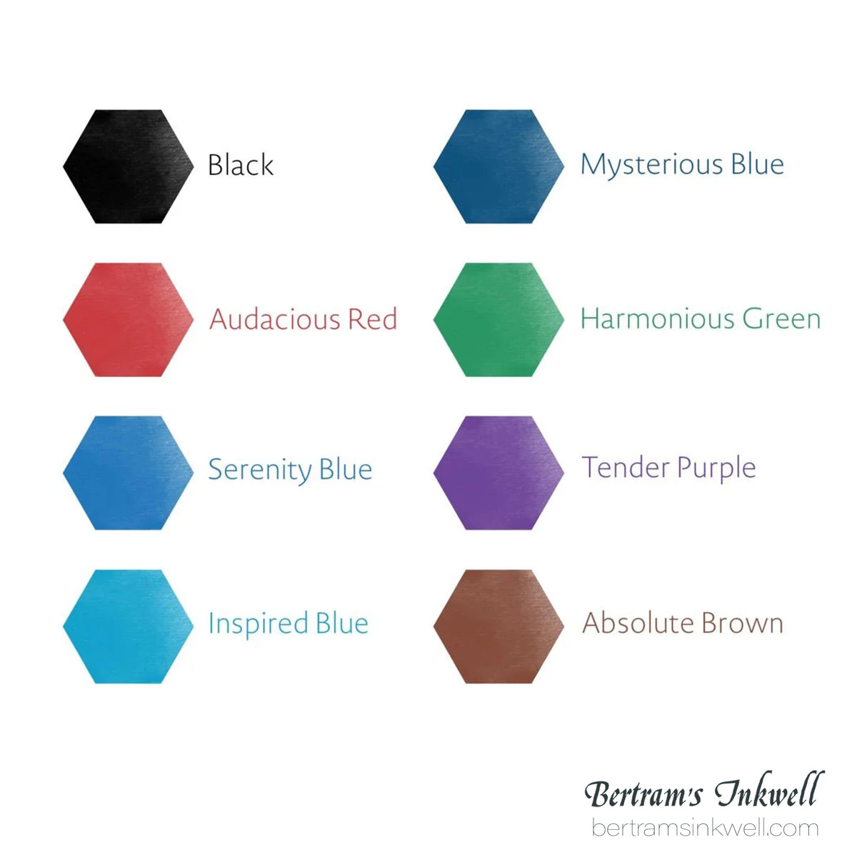 Waterman Tender Purple Fountain Pen Bottled Ink 50ml