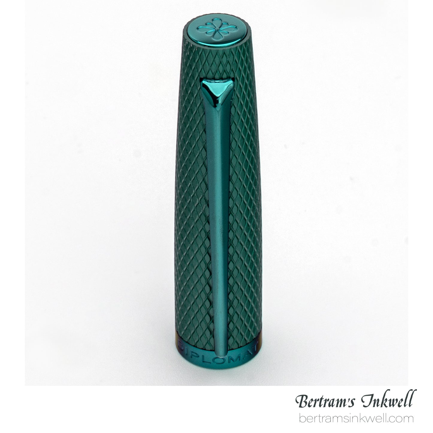 Diplomat Viper Green Guilloche Fountain Pen