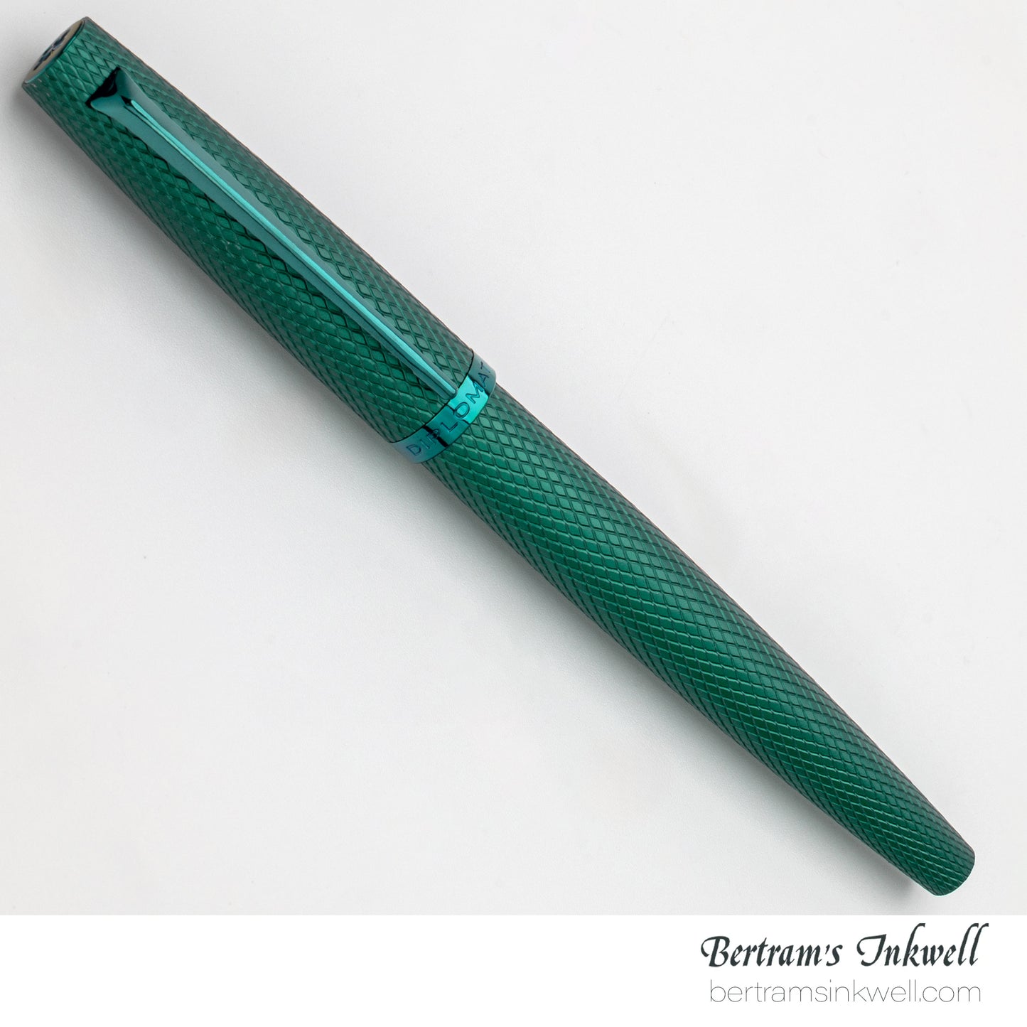 Diplomat Viper Green Guilloche Fountain Pen