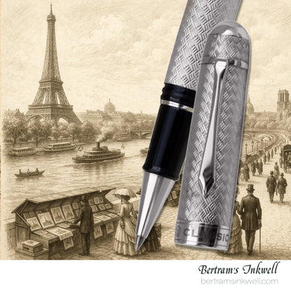 Classic Pens CP8 Murelli Pen Vannerie Sterling Silver LE Rollerball, 2008