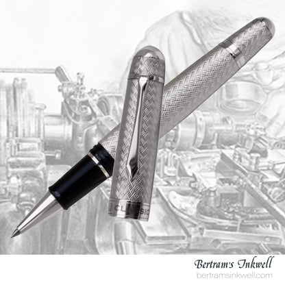 Classic Pens CP8 Murelli Pen Vannerie Sterling Silver LE Rollerball, 2008