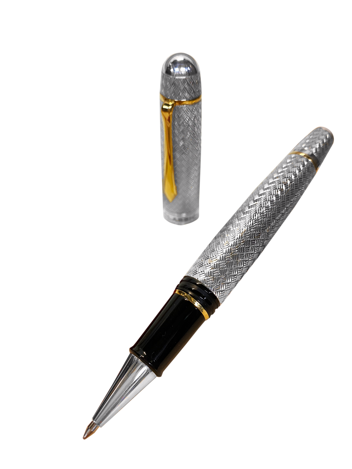 Classic Pens CP8 Murelli Pen Vannerie Sterling Silver LE Rollerball, 2008