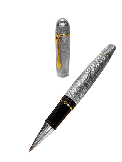 Classic Pens CP8 Murelli Pen Vannerie Sterling Silver LE Rollerball, 2008