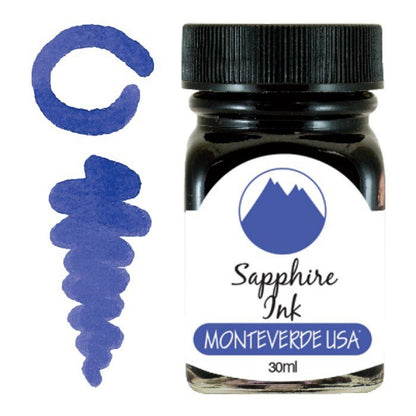 Monteverde Bloo (Blue) 10 Ink Bottle Set