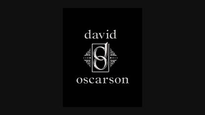David Oscarson Take It To The Limit Sky Blue Carbon Black Fountain Pen