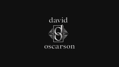 David Oscarson Hans Christian Andersen Grey Black White Fountain Pen