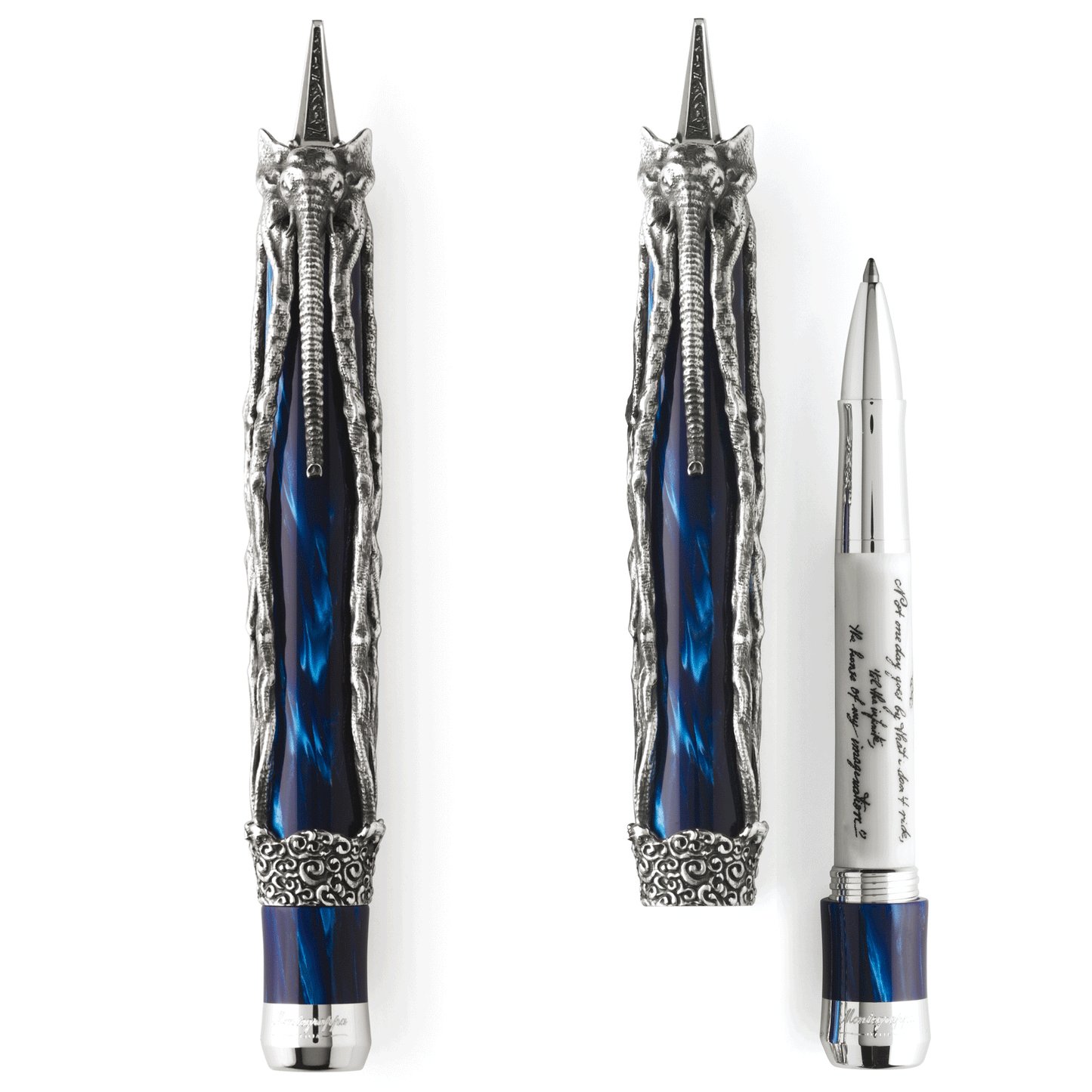 Montegrappa Salvador Dali Sterling Silver Limited Edition Rollerball ISDSNRSD, 2013