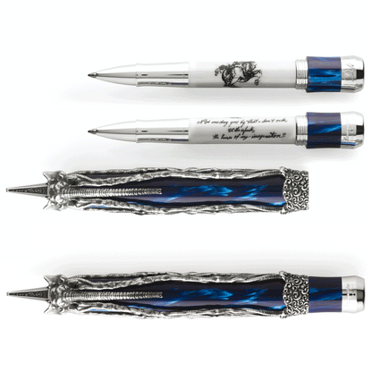 Montegrappa Salvador Dali Sterling Silver Limited Edition Rollerball ISDSNRSD, 2013